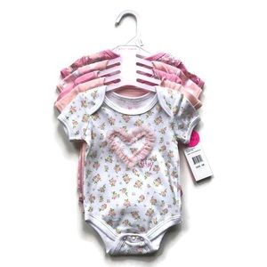 NWT 3M Betsey Johnson 5-PC Bodysuit Set